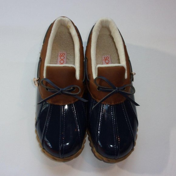 Sporto Patricia Fur-Lined Duck Shoes Insulated 6 - Picture 1 of 4